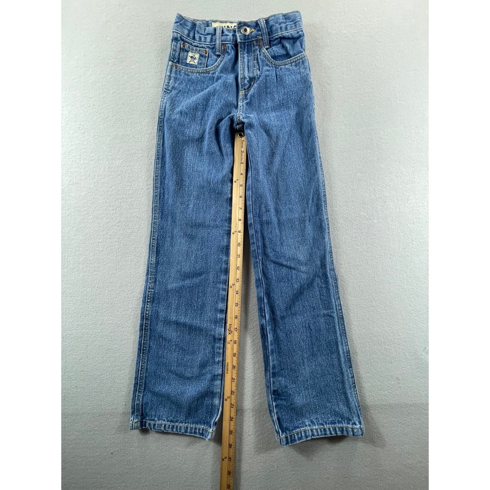 Cinch Jeans Boys 10S Blue Denim Straight Leg Western - Picture 2 of 7